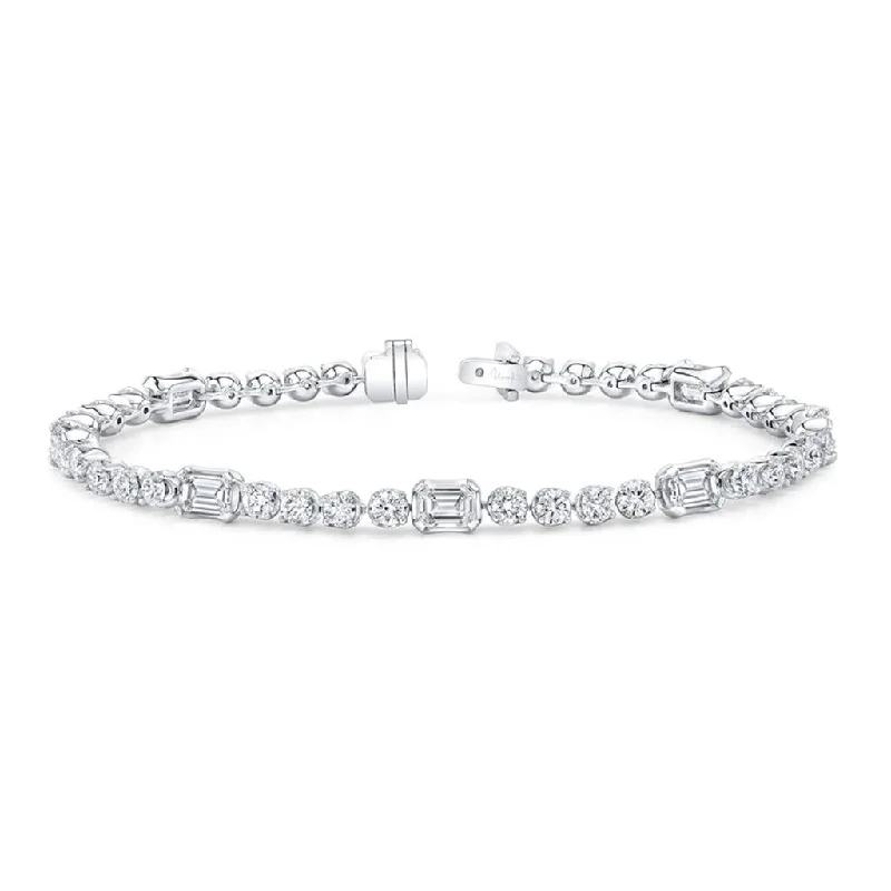 Bracelets For Urban Fashion-Uneek Diamond Tennis Bracelet