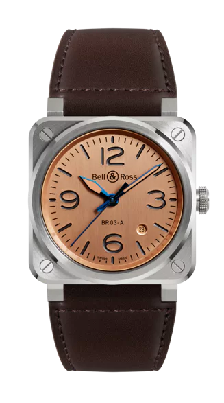 Watches For Sports Activities-Bell & Ross BR03 Copper 41mm Automatic Watch