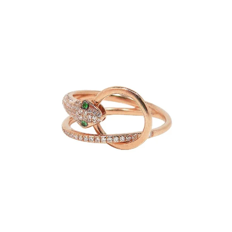 Rose Gold Emerald