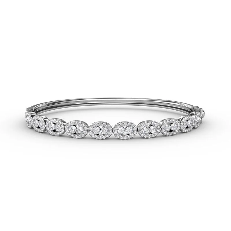 Bangles For Traditional Outfits-Whimsical Diamond Bangle BB1547