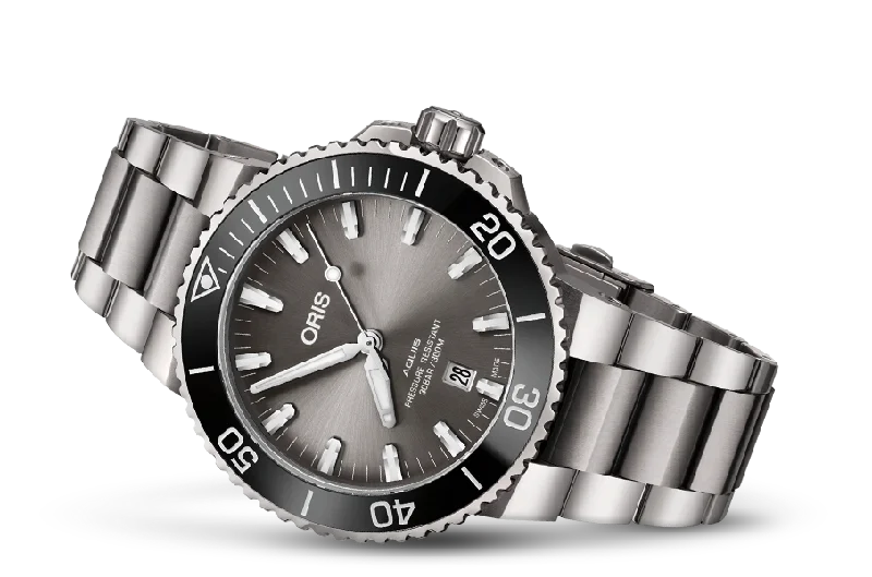 Watches With Cultural Patterns-Oris Aquis Date 43.5mm Mens Watch