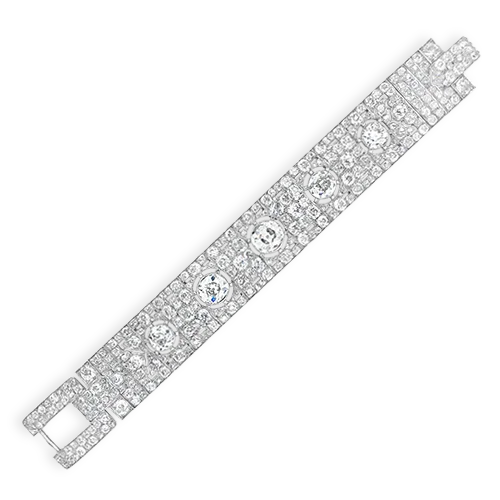 Bracelets For New Year Celebrations-Diamond Estate Bracelet