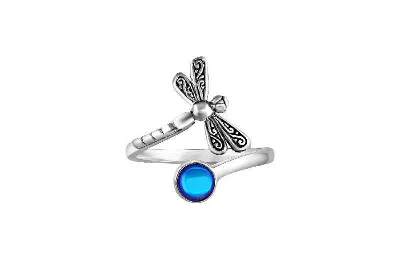 Stylish Men’s Rings For Everyday Wear-Dragonfly Ring