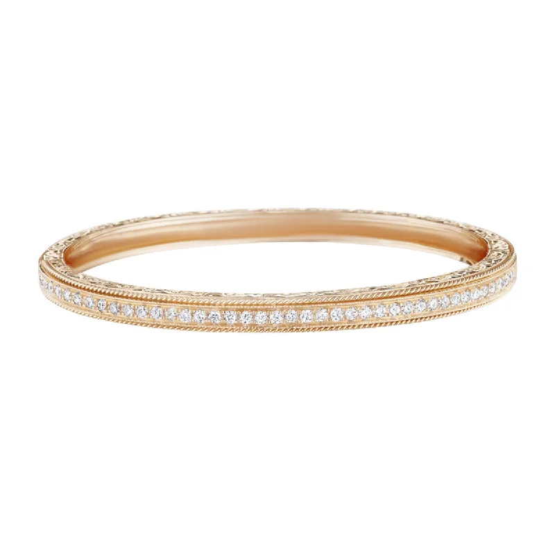 Bangles For Couple Gifts-Engraved Bangle