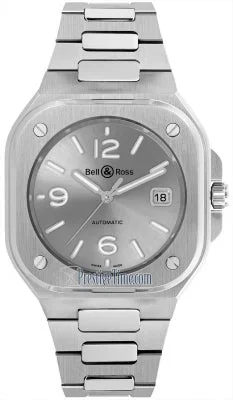 Watches For Brides-Bell & Ross BR 05 Grey Steel