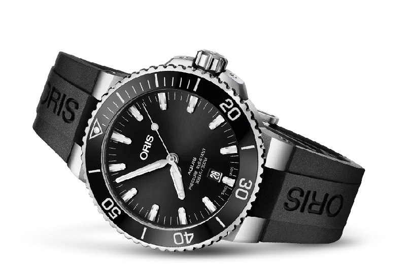 Watches With Classic Designs-Oris Aquis Date 43.5mm Mens Watch