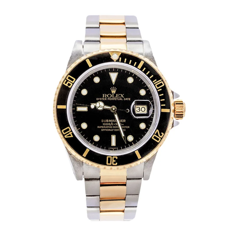 Watches For Women-Rolex Submariner Two-tone 40mm Estate Watch -16613