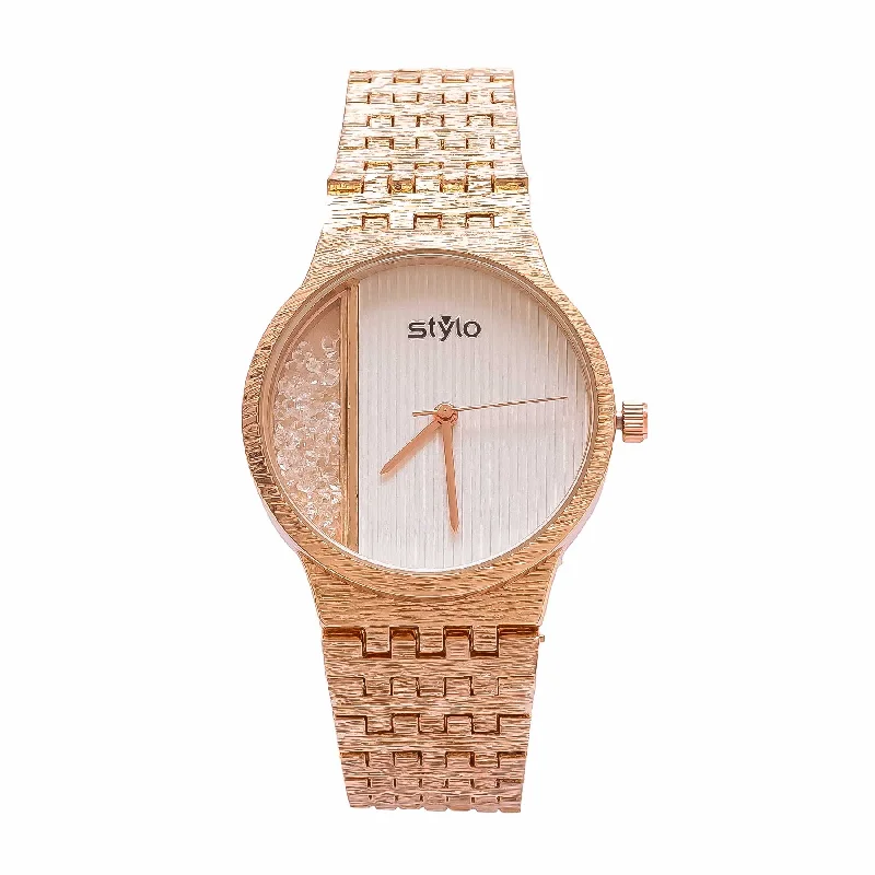 Watches For Travel Wear-Copper Ladies Watch J33483