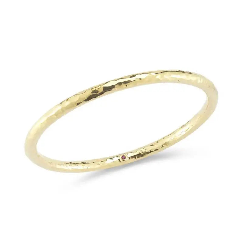 Bangles For Religious Occasions-Martellato Bangle Bracelet in 18K Yellow Gold