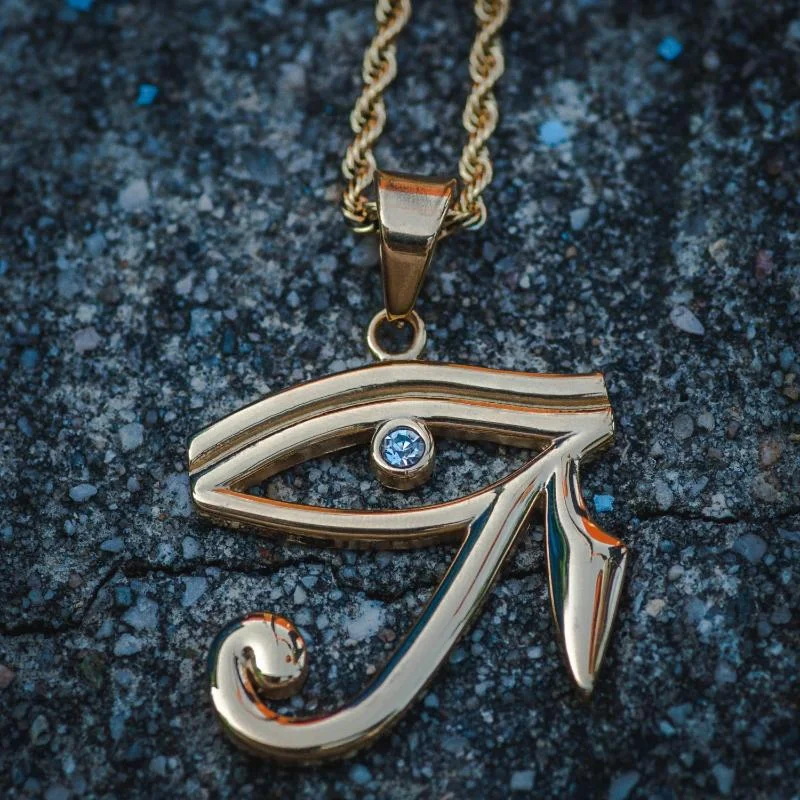 Custom Initial Necklaces For Unique Gifts-Eye of Horus Necklace