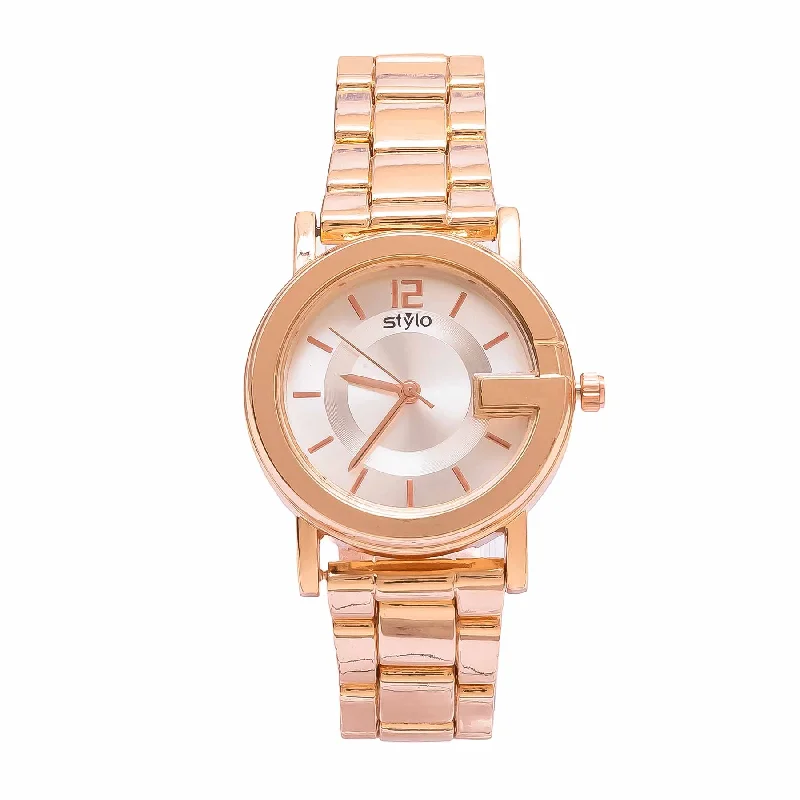 Watches For New Year Celebrations-Copper Ladies Watch J33480