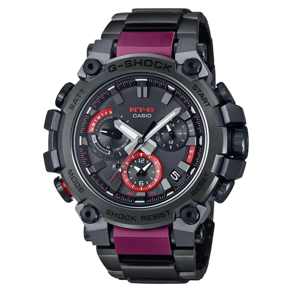 Watches For Holiday Parties-G-Shock MTGB3000BD1A MT-G Slim Dual Core Guard