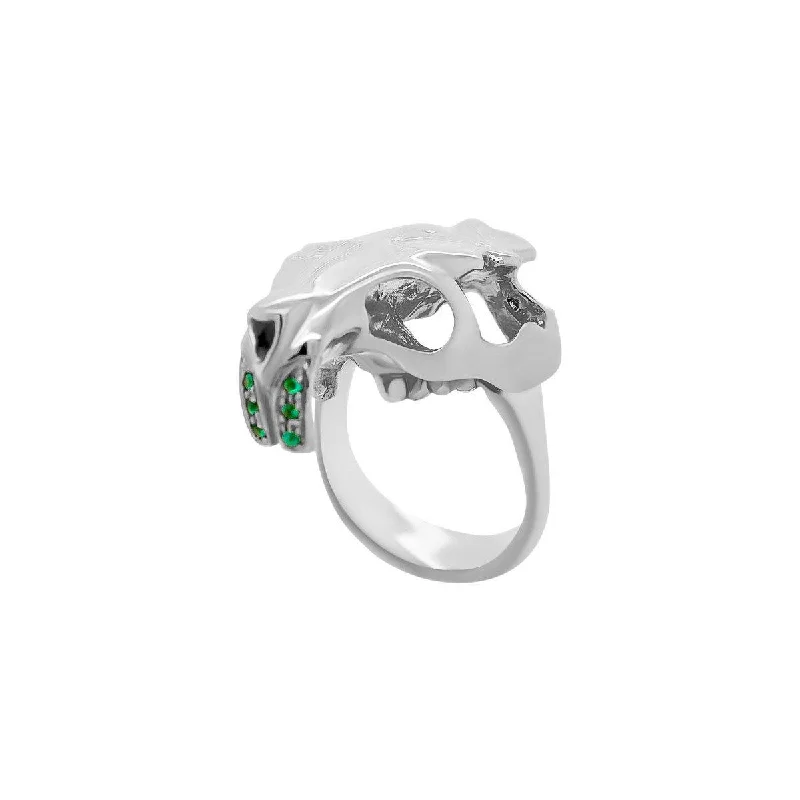 White Gold Emerald