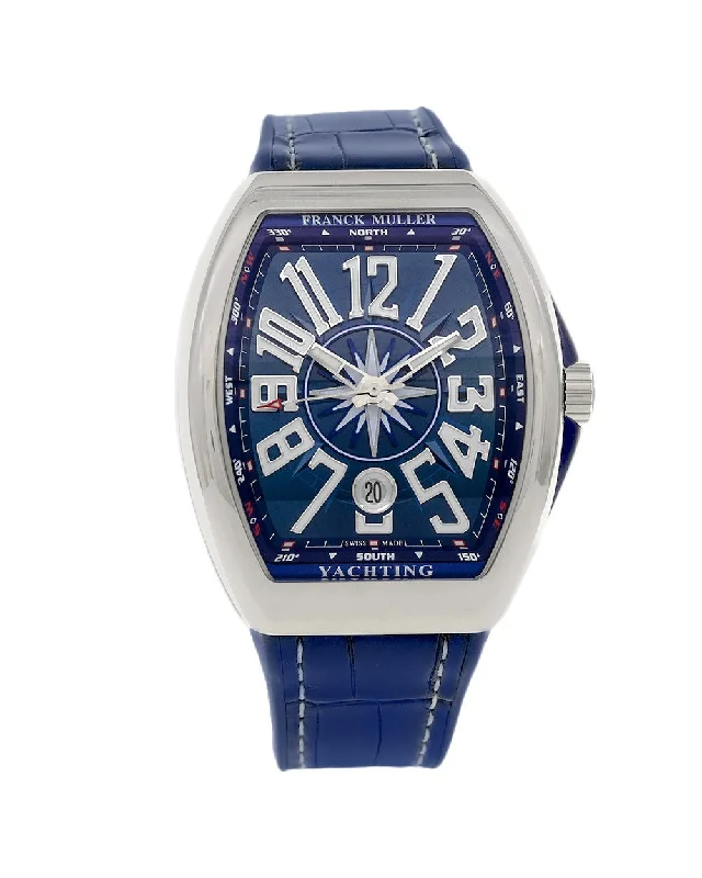 Watches For Evening Parties-Franck Muller Vanguard Yachting Blue Automatic Watch