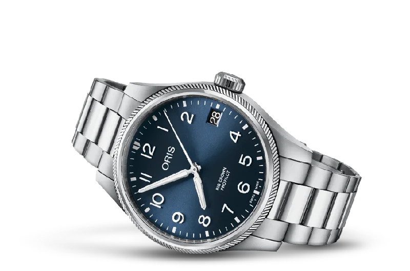 Watches With Sapphire Stones-Oris Big Crown ProPilot Big Date, 41mm Mens Watch