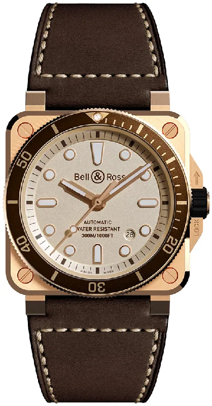 Watches With Unique Designs-Bell & Ross BR03-92 Bronze Brown 42mm. Automatic Watch