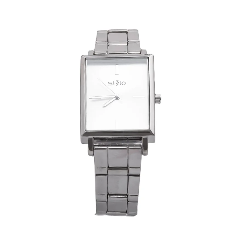 Watches For Fashionistas-Silver Ladies Watch J33461