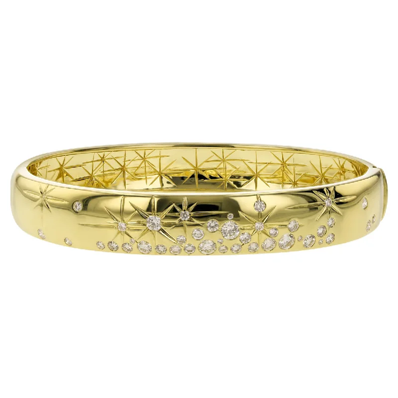 Bangles For Dazzling Looks-Wide Galaxy Bangle